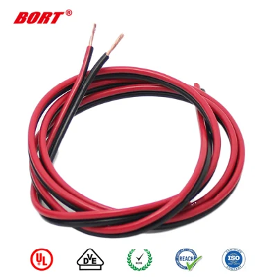UL2468 LED adattatore di alimentazione per altoparlanti paralleli wireDouble elettronici Filo rosso e nero