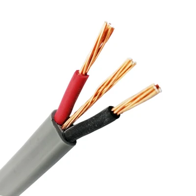 2 conduttori piatti da 2,5 mm2 e filo di massa 2 4 mm elettr. Twin e. Cavo di messa a terra