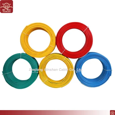 Filo in rame a conduttore singolo RV da 2,5 mm 4 mm 6 mm 10 mm 16 mm Filo elettrico flessibile e cavo per edilizia domestica in PVC