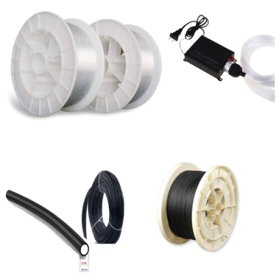 Luce laterale a LED a fibra ottica a luminescente colore RGB Cavo POF fibra ottica in plastica