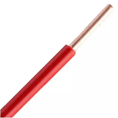 Rame a conduttore singolo da 1,5 mm 2,5 mm 4 mm 6 mm 10 mm in vendita a caldo Contenitore isolato in PVC Prezzo cavi elettrici e fili filo filo da costruzione