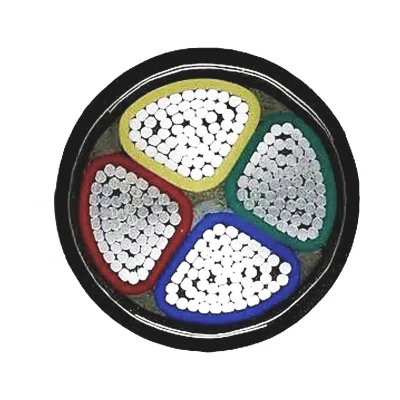 Guaina in PVC/TPE/TPU nuclei cavi con catena di trascinamento in rame ad alta flessibilità per Applicazione motore elettrico