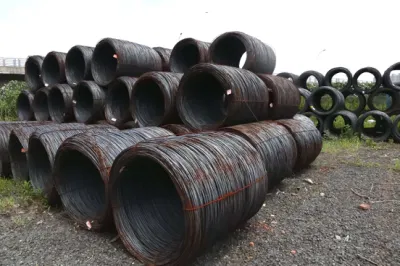 Filo in acciaio al carbonio economico di alta qualità 60 70 80 82b 82A Q195 Q235 SAE1022 SAE1006 filo SAE1018 1,0 mm 6,5 mm Filo in acciaio per molle da 5,5mm e 12 mm
