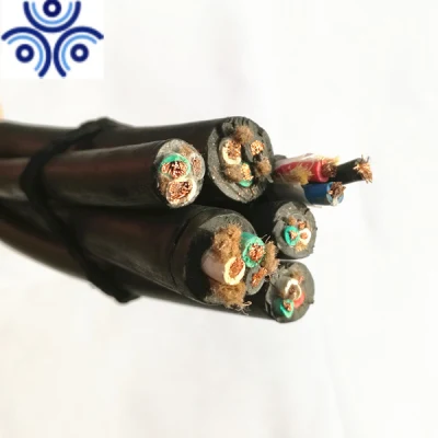 Filo UL in gomma flessibile tipo SO/SAW/Soow/Sjoow EPDM isolamento subacqueo elettrico Cavo elettrico