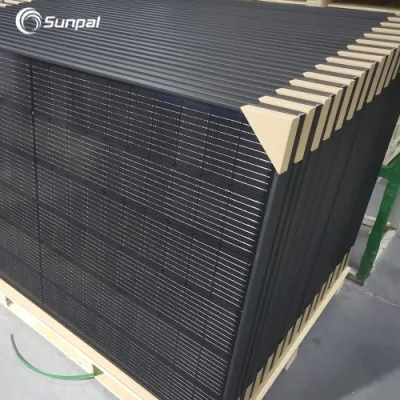 Sunpal IP68 Black Frame House pannello solare Prezzo 400watt 405W Pannello solare Techo 410 W 415 W per elettricità domestica