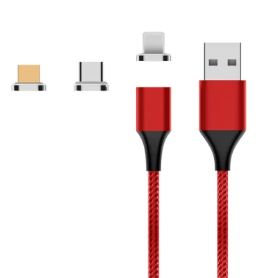 Illuminazione micro USB magnetica tipo C 3 in 1 RT-Mc16 Cavo di ricarica rapida