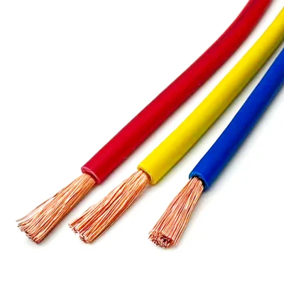 Filo di collegamento UL 3385 105° C 300 V filo elettrico Filo ignifugo per alte temperature da 2 mm XLPE a conduttore singolo