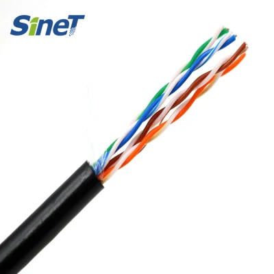 Cavo UTP Cat5e impermeabile per esterni, CCA in rame nudo 24 AWG