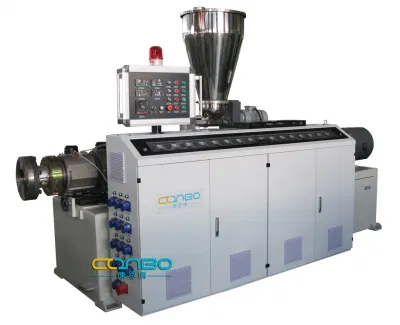 Profilo canalina cavi elettrici in PVC per macchine a doppia uscita in plastica Linea di produzione estrusione
