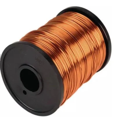 Resistenza termica 0,063 mm 42AWG 500g 0.65 bobina di saldatura smaltata 8 mm Filo di rame smaltato per motore