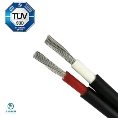 Cavi per connettori solari fili in silicone 2,5mm2 4,0mm2 6,0mm2 10,0mm2 per Cavo di alimentazione CC della batteria di immagazzinamento di energia