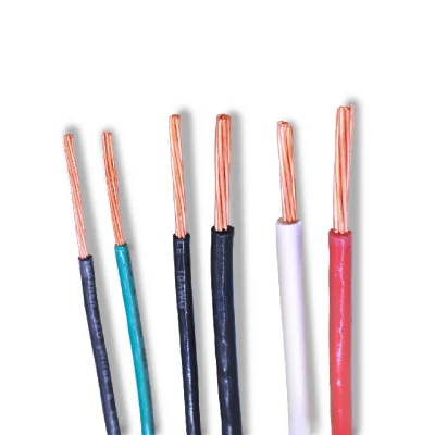 Campione gratuito di filo elettrico THHN in rame da 8 mm 14 mm Cavo Thwn intrecciato da 20 mm2 35 mm