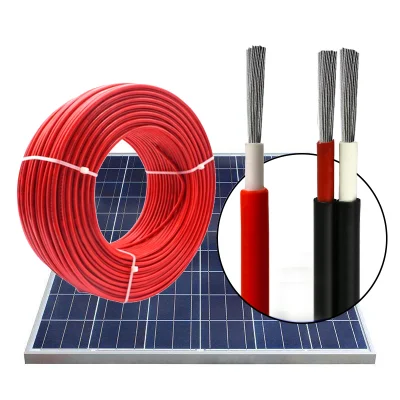Cavo fotovoltaico solare c.c. PV1-F da 2,5 mm2 4 mm2 standard 6 mm2