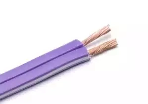 Filo per altoparlante OFC quadrato da 2 x 4 mm, Hi-Fi in rame senza ossigeno Cavo audio