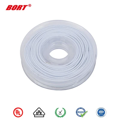 Cavo elettrico flessibile in PVC con conduttore in rame stagnato per alte temperature H05vvh2-F. Cavo