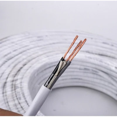 Cavo conduttore in rame con filo flessibile isolato in PVC da 5*10 mm con schermatura