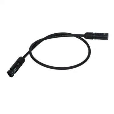 Cavo a spirale per ponticelli MC4 cavo di collegamento resistente ai raggi UV per Inverter pannello solare