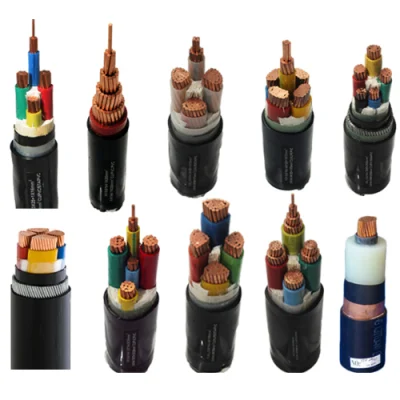 Alimentazione elettrica blindata con conduttore in rame/alluminio XLPE/PVC isolato Swa bassa tensione Cavo 0.6/1kv