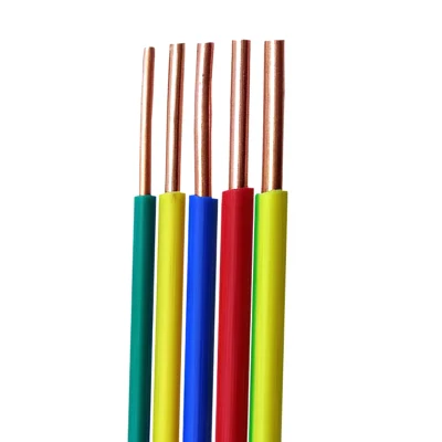 Cavi elettrici in PVC, cavo a conduttore singolo in rame pieno da 12 AWG Prezzo filo 3mm 10mm