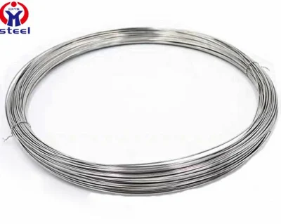Filo di saldatura in acciaio trafilato a freddo filo metallico rotondo SS 201 304 304L 316 fornitore di fili in acciaio inox 316L