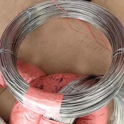 Filo in acciaio galvanizzato Electro Gi con rivestimento a caldo MS con AISI 1008 1006 0,3mm 2mm 4mm 6.5mm ASTM 6 8 9 10 12 14 18 20 indicatore in filo metallico barrato elettrico Cavo per staffa