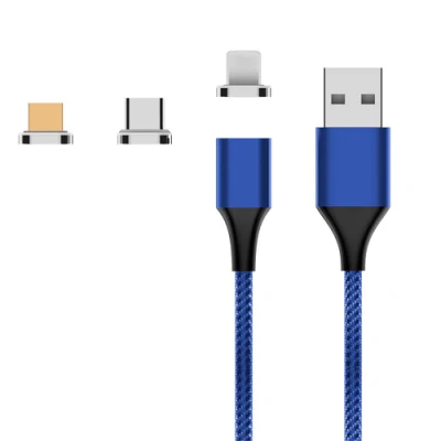 Illuminazione micro USB magnetica tipo C 3 in 1 RT-Mc16 Cavo di ricarica rapida