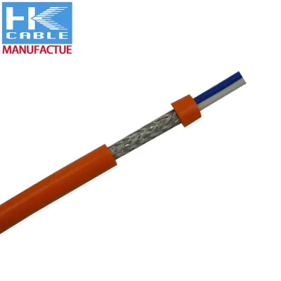 Cavo audio flessibile in rame schermato a bassa rumorosità da 24 AWG a 2 conduttori Cavo per altoparlanti cavo per microfono per microfono da 100 m.