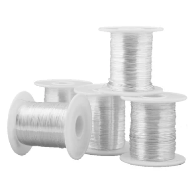 Prezzo basso 99.999 99.9999 5n 6n Occ puro Argento Litz Filo in PTFE/rame placcato argento per cavo audio cuffie