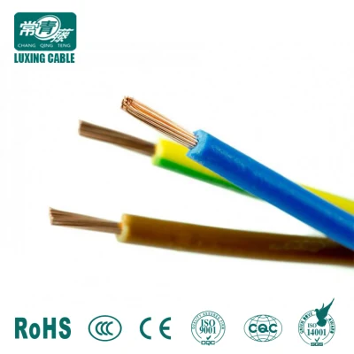 Cavo IEC60227 cavo a conduttore singolo isolato in PVC da 450 V e cavo