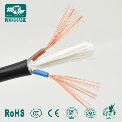 Cavo elettrico flessibile H05VV-F a 3 conduttori in PVC da 2,5 mm