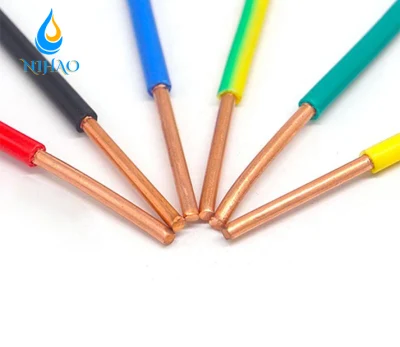 Cavo di illuminazione per contenitore in PVC ignifugo rivestito in rame elettrico Filo