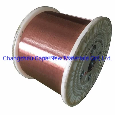 Filo in alluminio magnesio rivestito in rame da 0,65 mm per linee telefoniche
