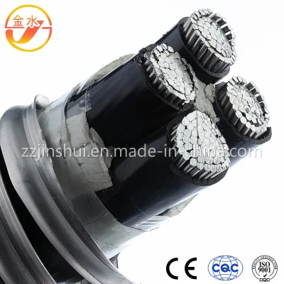 Rame isolato elettricamente schermato in PVC PE XLPE Power Cavo AAAC coassiale in gomma del cavo di comando