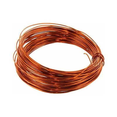 99.99% filo di rame T2 C1100 C11000 0,8 mm 1,0 mm 1,2 mm 1,6 mm Conduttore per resistenza elettrica in rame materiale elettrico 12 AWG ricotto nudo Filo di rame