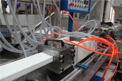 PVC plastica canalina per cavi elettrica estrusione per canalina per cavi produzione Linea