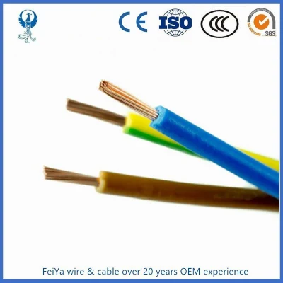 1 mm 2,5mm 4mm 6mm 10mm Casa in PVC in rame a conduttore singolo Cablaggio cavo elettrico e filo per costruzione