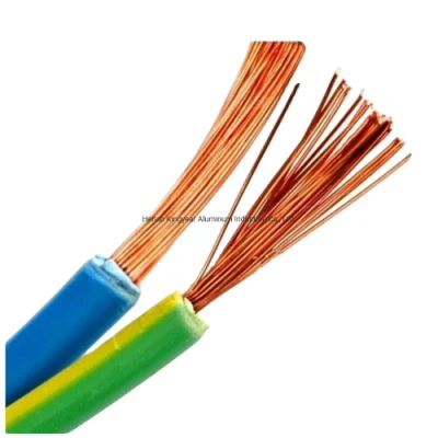 Cavo di alimentazione a filo elettrico isolato in PVC BVR 2.5 BVVB BV/RVV
