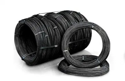 Fornitura in fabbrica barra zincata a caldo Gi zincata 0,3 mm Elettrozincata ferro per corda Factory Black fornitori ricotto filo d&prime;acciaio