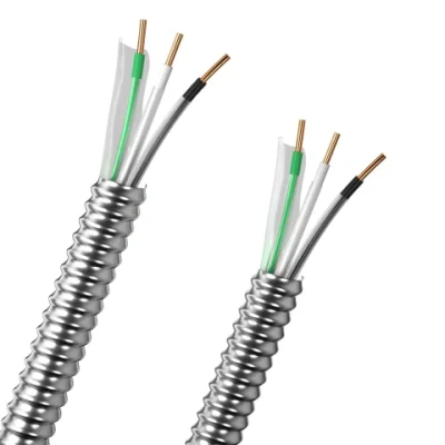 Cavo MC tipo THHN nucleo pieno/intrecciato 12 14 AWG 12-2 Filo Mc Armor 12-3