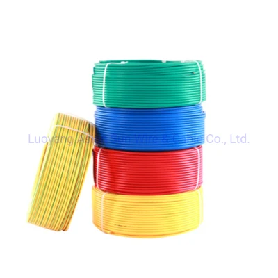  PVC a conduttore singolo da 2,5 mm 4 mm 10 mm 16 mm per Cina BV BVR Cavo di rame isolato filo elettrico per l&prime;abitazione