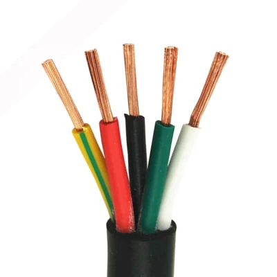 Cavo di alimentazione per uso domestico a 3 conduttori 1.5 Sq mm elettrico Cavo flessibile isolato in rame PVC con cavo di alimentazione
