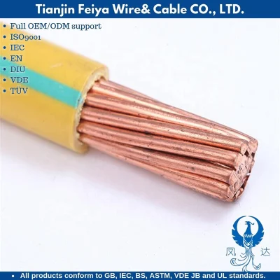Cavo resistente al fuoco, cavo singolo da 2,5 mm, PVC, rame, cavo singolo Cablaggio filo elettrico filo da costruzione cavo ignifugo