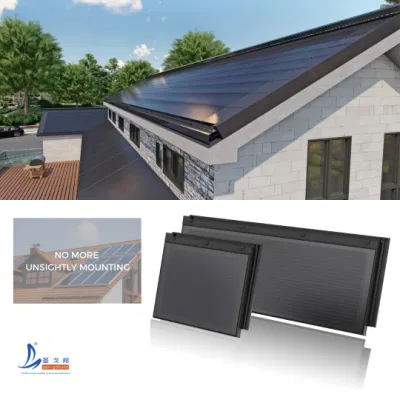  Francia solar Tile senza montaggio installare solar Tile Tuile tetto Solaire ridurre le fatture elettriche