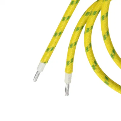 Filo di rame intrecciato in fibra di vetro al silicone resistente alle alte temperature UL 3122 Cavo