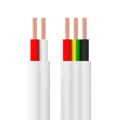  2 cavo piatto TPS a 3 conduttori in PVC Filo elettrico isolato