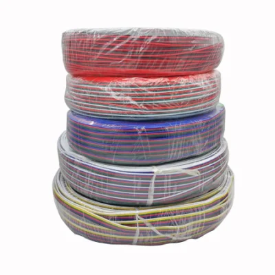 Cavo RGB 4p 5p 6p 7p 8p 22 AWG 20 AWG 18 AWG Prolunga per illuminazione LED 16 AWG, filo in rame tinne