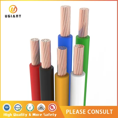Cavo elettrico per cavi elettrici in PVC in rame da 1,5 mm 2,5 mm 4 mm 6 mm 10 mm Prezzo di cavi e fili filo filo da costruzione