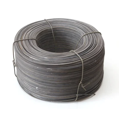 BWG 16 18 20 21 22 Q195 SS400 S235JR Q345 Filo di ferro nero ricotto morbido in acciaio ad alto tenore di carbonio