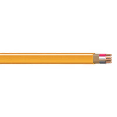 PVC solido 14/2 10/2 14/3 12/3 10/3 8/3 6/3 12/2 Filo NMB WG 100 giallo DA 100 PIEDI