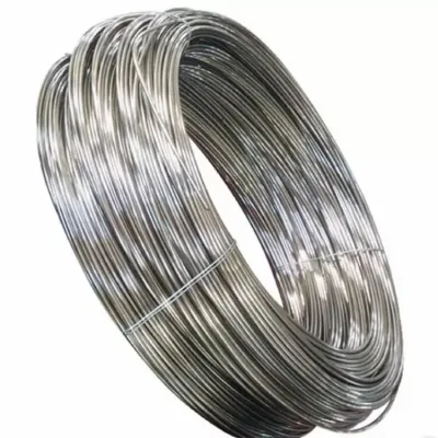 Fornitura in fabbrica barra zincata a caldo Gi zincata 0,3 mm Elettrozincata ferro per corda Factory Black fornitori ricotto filo d&prime;acciaio